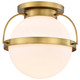 Lakeshore One Light Flush Mount (60-7782)