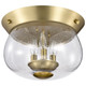 Boliver Three Light Flush Mount (60-7807)