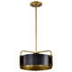 Nuvo Lighting - 60-7842 - Three Light Pendant - Altos - Matte Black