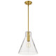 Nuvo Lighting - 60-8348 - One Light Pendant - Gianna - Vintage Brass