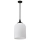 Nuvo Lighting - 60-8646 - One Light Pendant - Solara - Matte Black Nuvo Lighting - 60-8646 - One Light Pendant - Solara - Matte Black