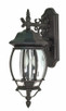 Nuvo Lighting - 60-893 - Three Light Outdoor Wall Lantern - Central Park - Textured Black