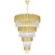 CWI Lighting - 1112P40-34-169 - 34 Light Chandelier - Deco - Medallion Gold