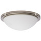 Nuvo Lighting - 62-1843 - LED Flush Mount - Button - Brushed Nickel