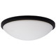 Nuvo Lighting - 62-1944 - LED Flush Mount - Button - Matte Black