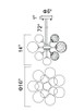 Pallocino LED Chandelier (1205P16-8-601)