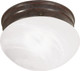 Nuvo Lighting - SF76-670 - One Light Flush Mount - Old Bronze