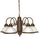 Nuvo Lighting - SF76-694 - Five Light Chandelier - Old Bronze