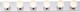 Nuvo Lighting - SF77-194 - Six Light Vanity - Polished Chrome