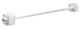 Nuvo Lighting - TP161 - 36 Extension Wand - Track Parts - White