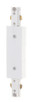 Nuvo Lighting - TP171 - Inline Power Feed - Track Parts - White