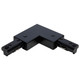 Nuvo Lighting - TP234 - L Connector Rev Polarity - Black