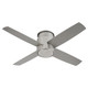 Oxygen - 3-128-24 - 44Ceiling Fan - Oslo Hugger - Satin Nickel