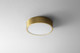 Oxygen - 32-601-40 - LED Ceiling Mount - Peepers - Aged Brass