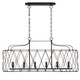 Crystorama - ZUC-A9037-EB-GA - Six Light Chandelier - Zucca - English Bronze + Antique Gold