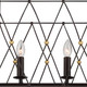 Zucca Six Light Chandelier (ZUC-A9037-EB-GA)