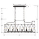 Zucca Six Light Chandelier (ZUC-A9037-EB-GA)