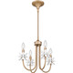 Remy Four Light Chandelier (REY5016BGD)