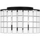 Seigler Three Light Semi Flush Mount (SGL1714MBK) Seigler Three Light Semi Flush Mount (SGL1714MBK)