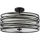 Spiral Three Light Semi-Flush Mount (SPL1720K)