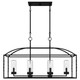 Thatcher Six Light Linear Chandelier (THA636EK)