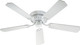 Quorum - 11525-6 - 52Ceiling Fan - Custom Hugger - White