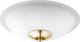 Quorum - 1180-880 - LED Fan Light Kit - 1180 Light Kits - Aged Brass|Satin Opal