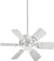 Quorum - 143306-6 - 30Patio Fan - Estate - White