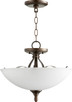 Quorum - 2827-15-86 - Three Light Dual Mount - Jardin - Oiled Bronze