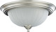 Quorum - 3074-13-65 - Two Light Ceiling Mount - 3074 Ceiling Mounts - Satin Nickel