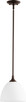 Quorum - 3159-86 - One Light Pendant - Enclave - Oiled Bronze