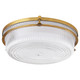 Quorum - 368-14-47 - LED Ceiling Mount - Emory - Brushed Brass