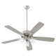 Quorum - 4525-2365 - 52Ceiling Fan - Ovation - Satin Nickel