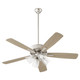 Quorum - 4525-2465 - 52Ceiling Fan - Ovation - Satin Nickel