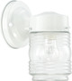 Quorum - 5010-6 - One Light Wall Mount - Jelly Jars - White