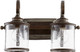 Quorum - 5073-2-39 - Two Light Vanity - San Miguel - Vintage Copper