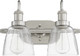 Quorum - 508-2-65 - Two Light Vanity - Hollis - Satin Nickel