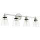 Dunbar Four Light Vanity (509-4-65)