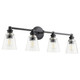 Dunbar Four Light Vanity (509-4-69)
