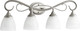 Quorum - 5108-4-64 - Four Light Vanity - Powell - Classic Nickel