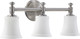 Quorum - 5122-3-65 - Three Light Vanity - Rossington - Satin Nickel