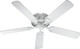 Quorum - 51525-6 - 52Ceiling Fan - Medallion - White