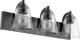 Quorum - 518-3-69 - Three Light Vanity - 518 Vanities - Textured Black