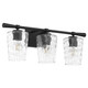 Quorum - 5204-3-59 - Three Light Vanity - Goodwin - Matte Black Quorum - 5204-3-59 - Three Light Vanity - Goodwin - Matte Black