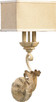 Quorum - 5237-2-70 - Two Light Wall Mount - Florence - Persian White
