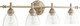 Quorum - 5257-4-70 - Four Light Vanity - 5257 Vanities - Persian White|Clear Seeded