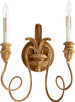Quorum - 5306-2-94 - Two Light Wall Mount - Salento - French Umber