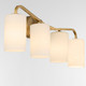 Rutherford Four Light Vanity (5307-4-47) Rutherford Four Light Vanity (5307-4-47)