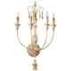 Cyan - 04636 - Four Light Wall Bracket - Maison - Persian White