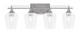 Toltec Lighting - 134-AS-210 - Four Light Bath Bar - Uptowne - Aged Silver